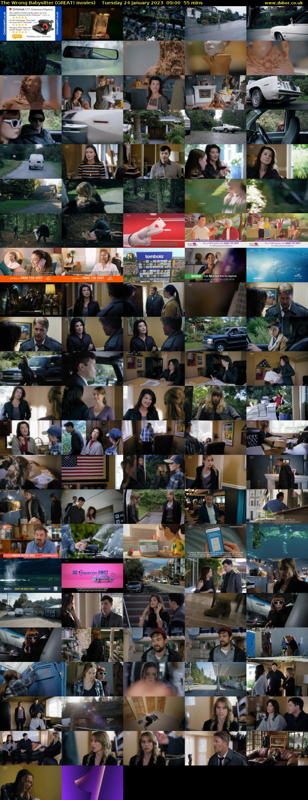 The Wrong Babysitter (GREAT! movies) Tuesday 24 January 2023 09:00 - 09:55
