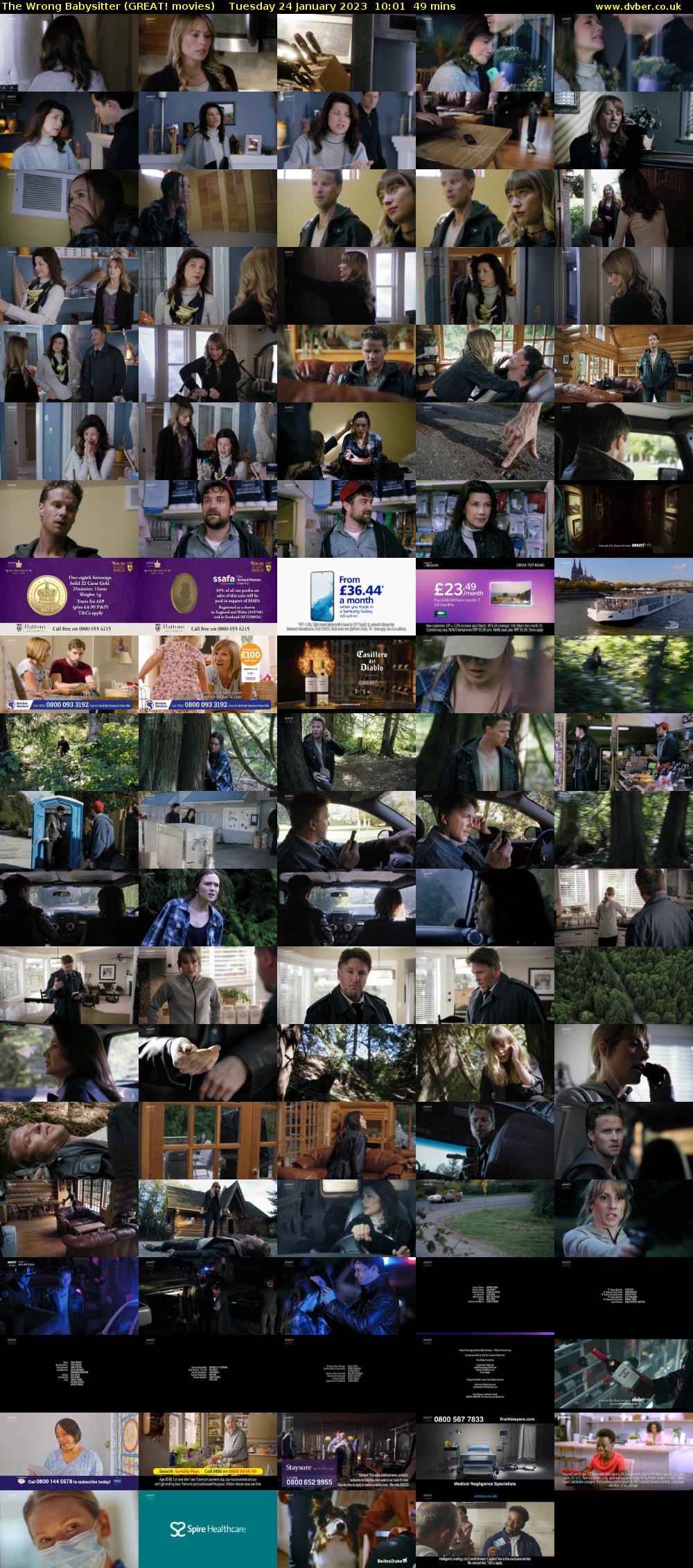 The Wrong Babysitter (GREAT! movies) Tuesday 24 January 2023 10:01 - 10:50