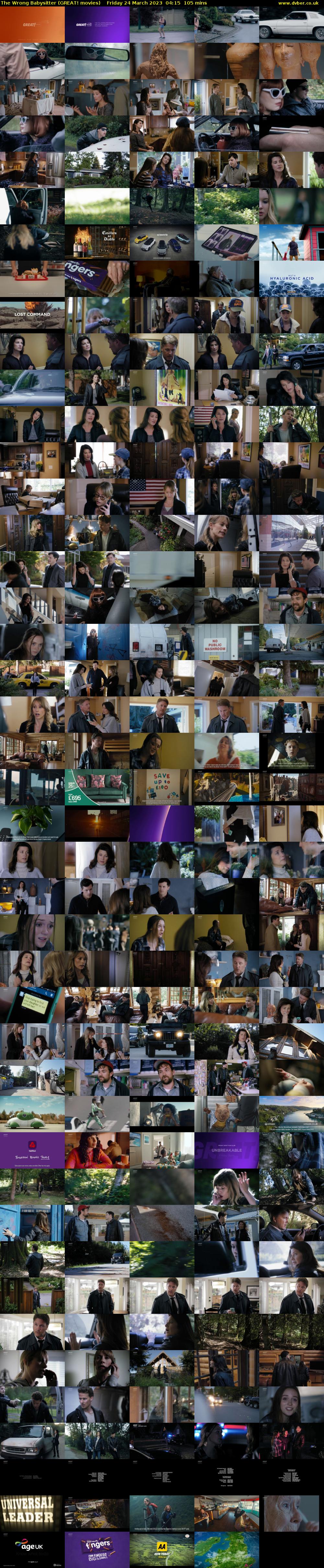 The Wrong Babysitter (GREAT! movies) Friday 24 March 2023 04:15 - 06:00
