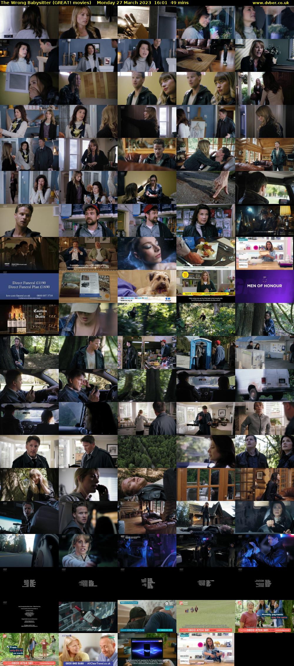 The Wrong Babysitter (GREAT! movies) Monday 27 March 2023 16:01 - 16:50