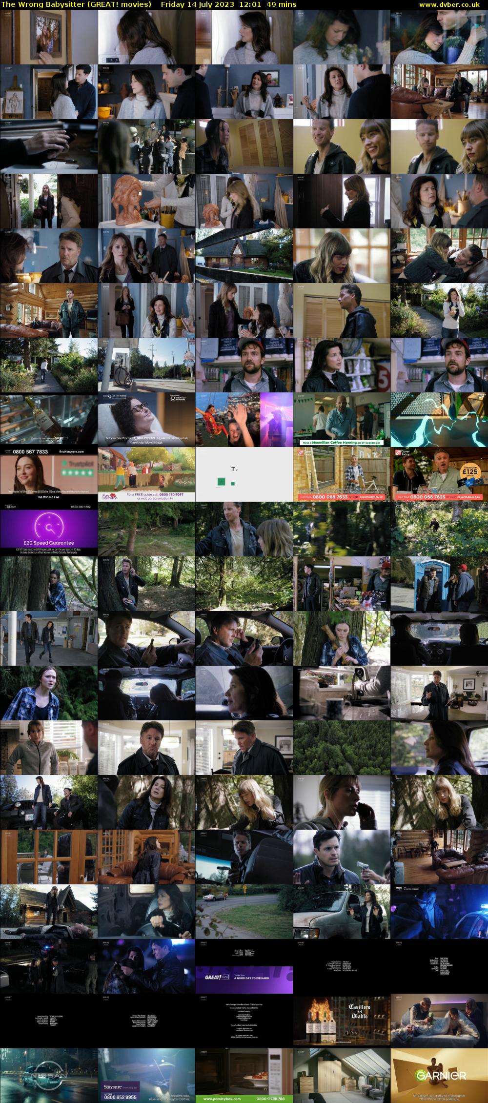 The Wrong Babysitter (GREAT! movies) Friday 14 July 2023 12:01 - 12:50