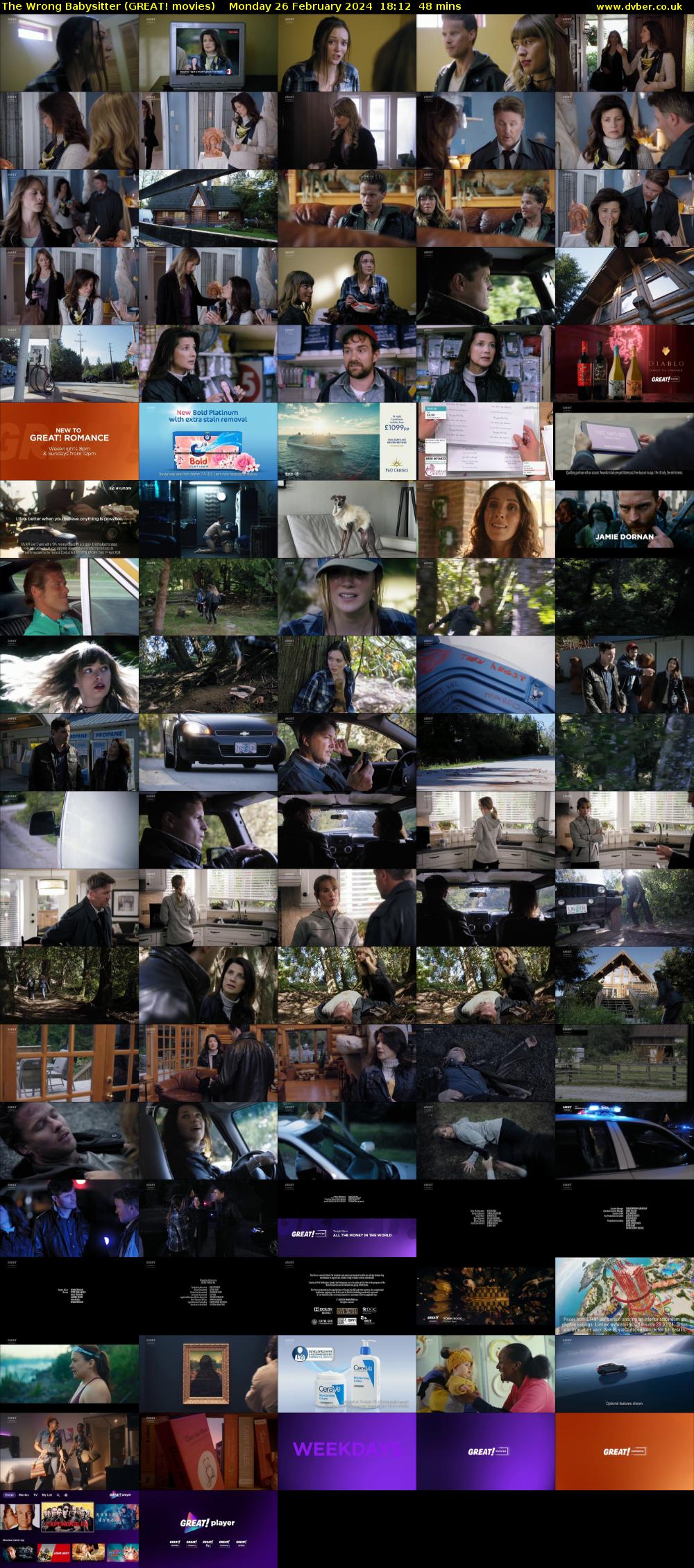 The Wrong Babysitter (GREAT! movies) Monday 26 February 2024 18:12 - 19:00
