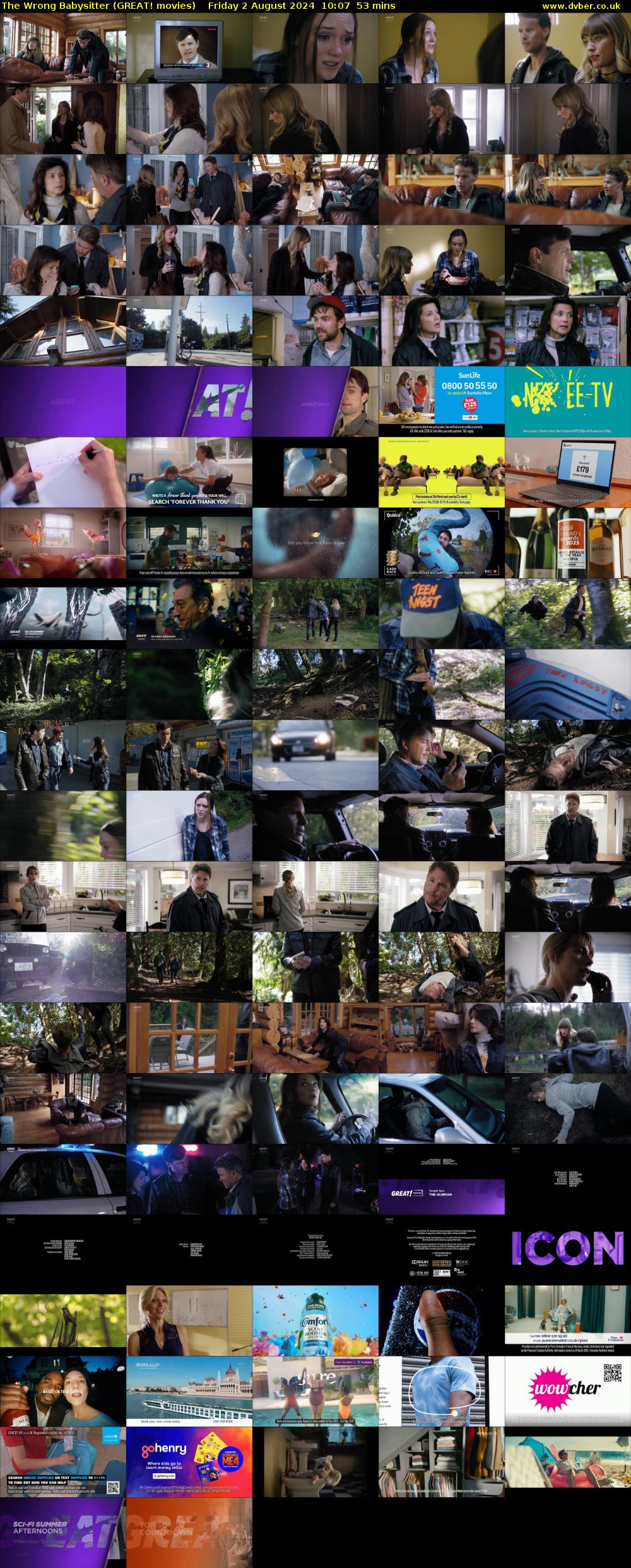 The Wrong Babysitter (GREAT! movies) Friday 2 August 2024 10:07 - 11:00