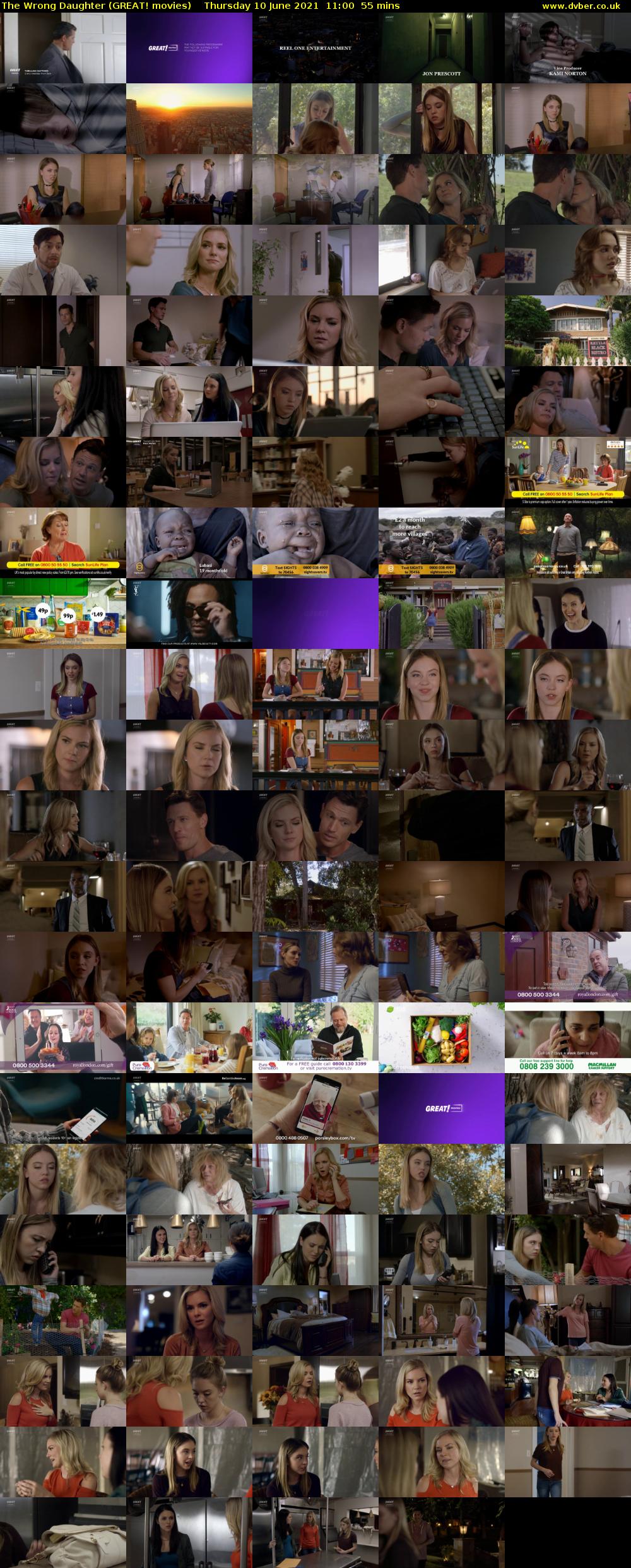 The Wrong Daughter (GREAT! movies) Thursday 10 June 2021 11:00 - 11:55
