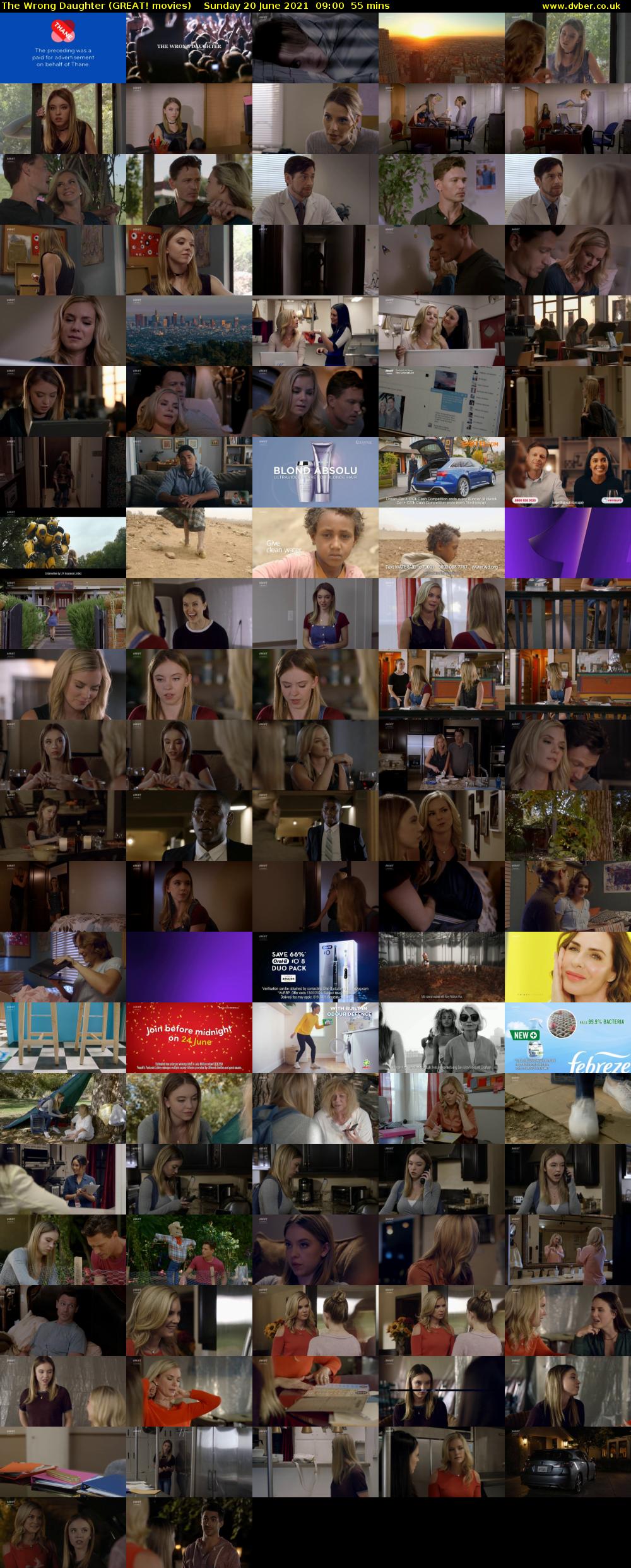 The Wrong Daughter (GREAT! movies) Sunday 20 June 2021 09:00 - 09:55