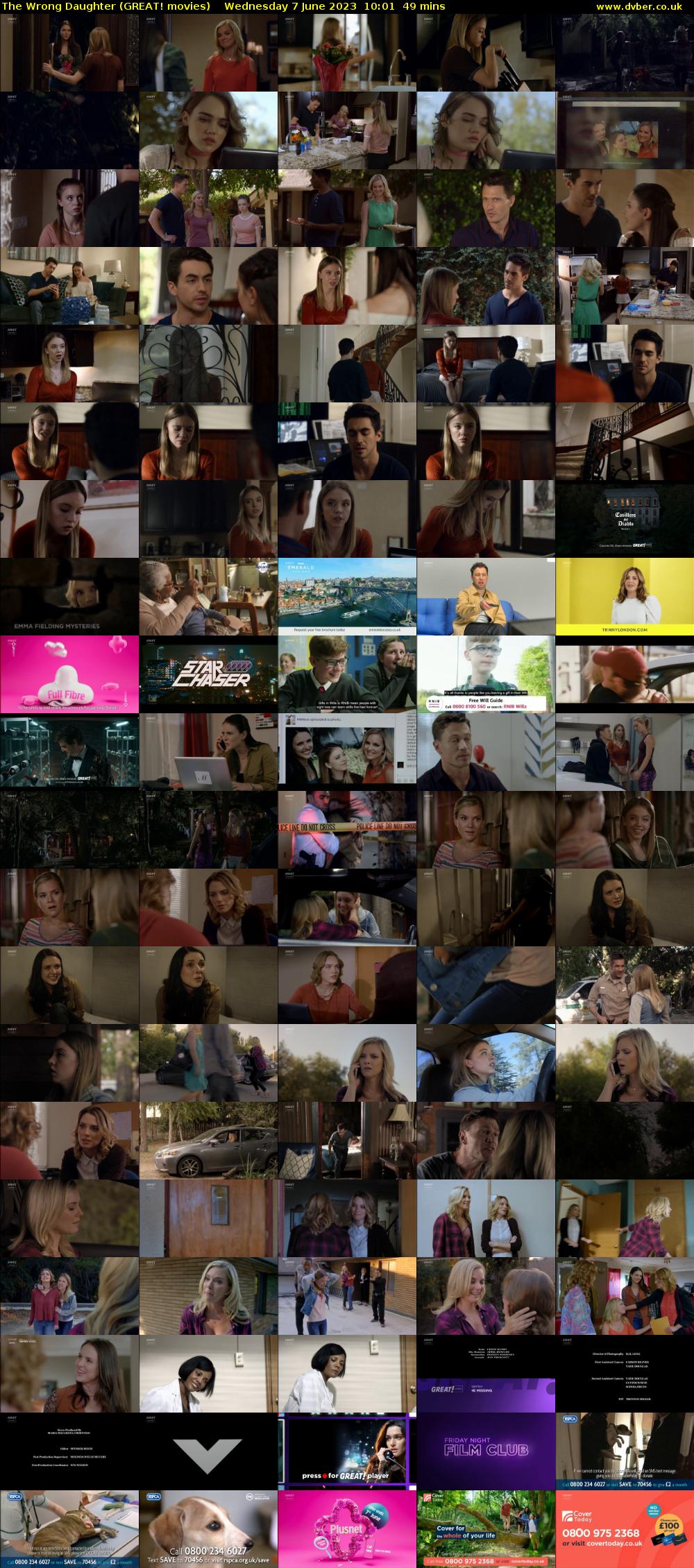 The Wrong Daughter (GREAT! movies) Wednesday 7 June 2023 10:01 - 10:50