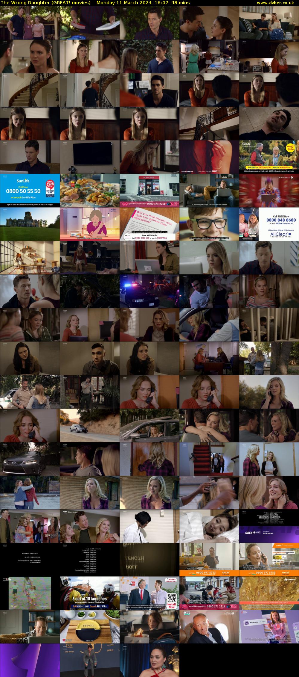 The Wrong Daughter (GREAT! movies) Monday 11 March 2024 16:07 - 16:55