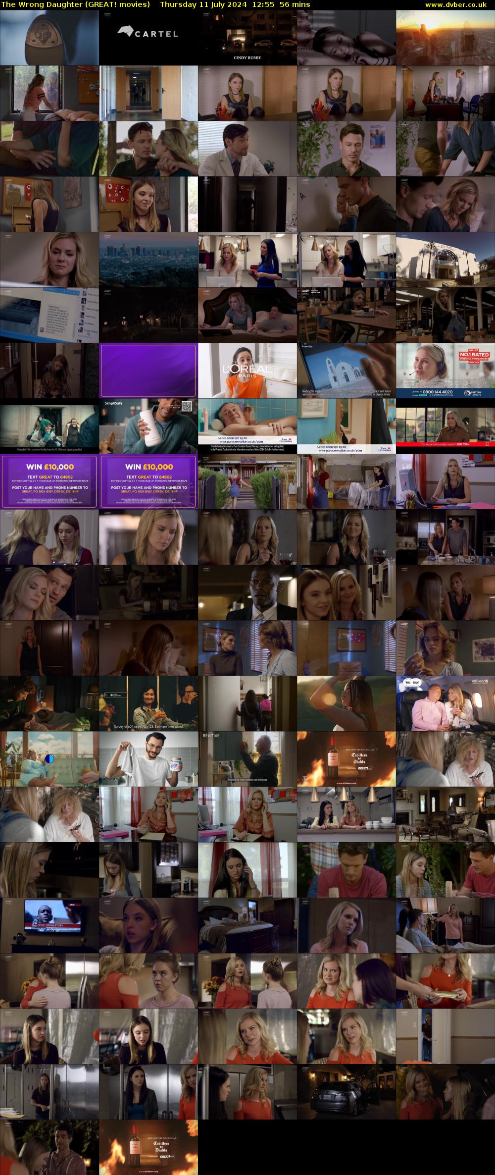The Wrong Daughter (GREAT! movies) Thursday 11 July 2024 12:55 - 13:51
