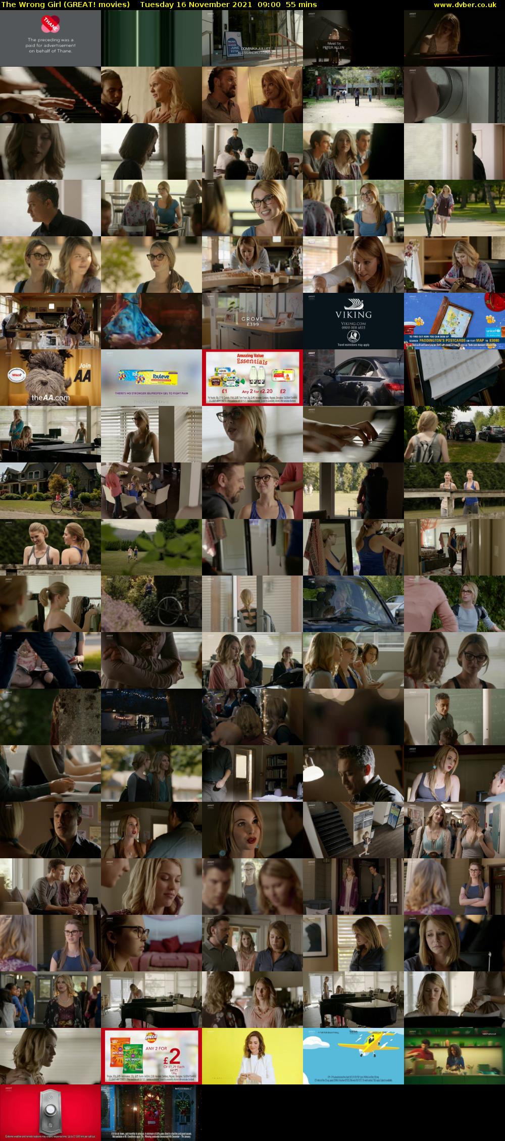 The Wrong Girl (GREAT! movies) Tuesday 16 November 2021 09:00 - 09:55