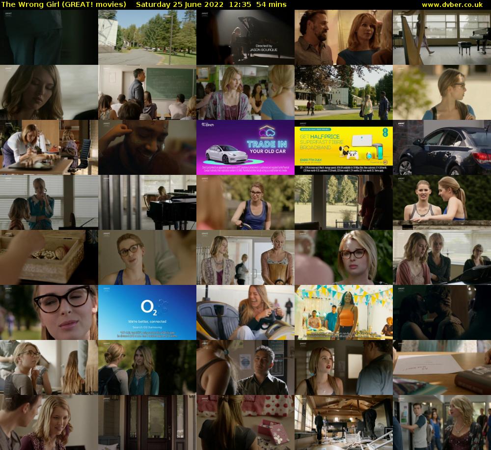 The Wrong Girl (GREAT! movies) Saturday 25 June 2022 12:35 - 13:29