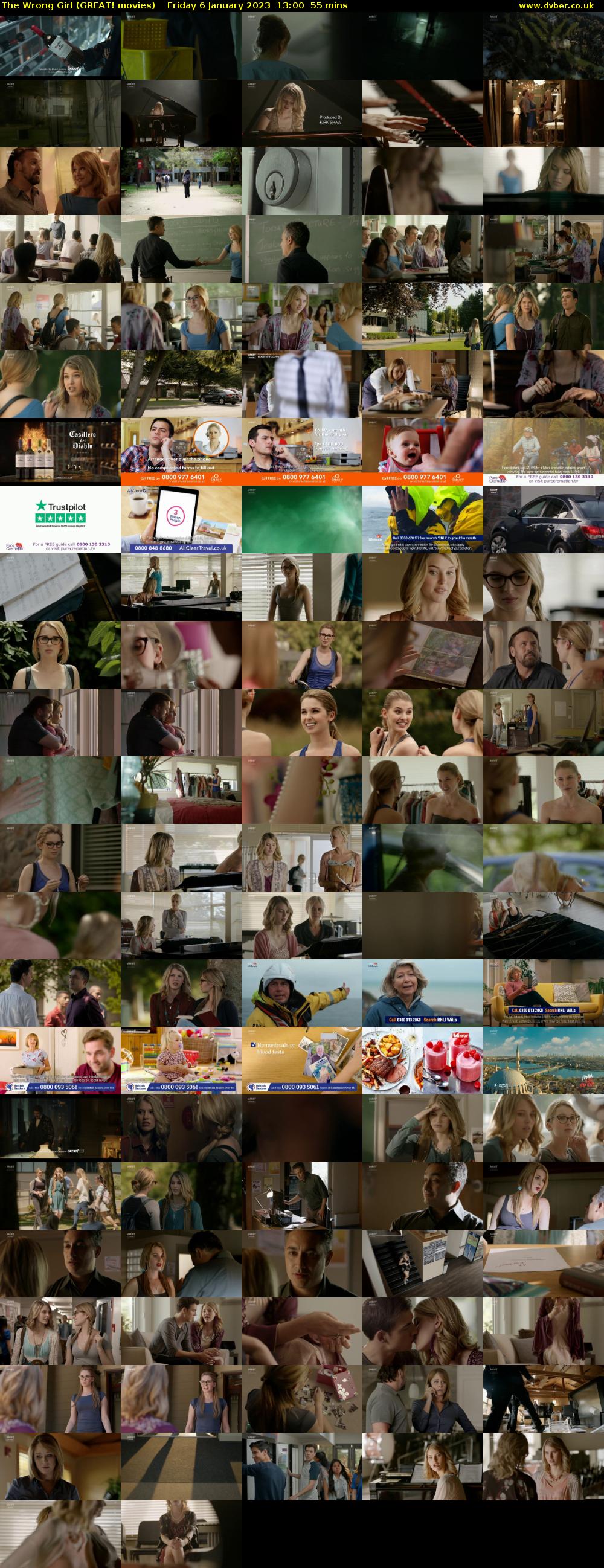 The Wrong Girl (GREAT! movies) Friday 6 January 2023 13:00 - 13:55