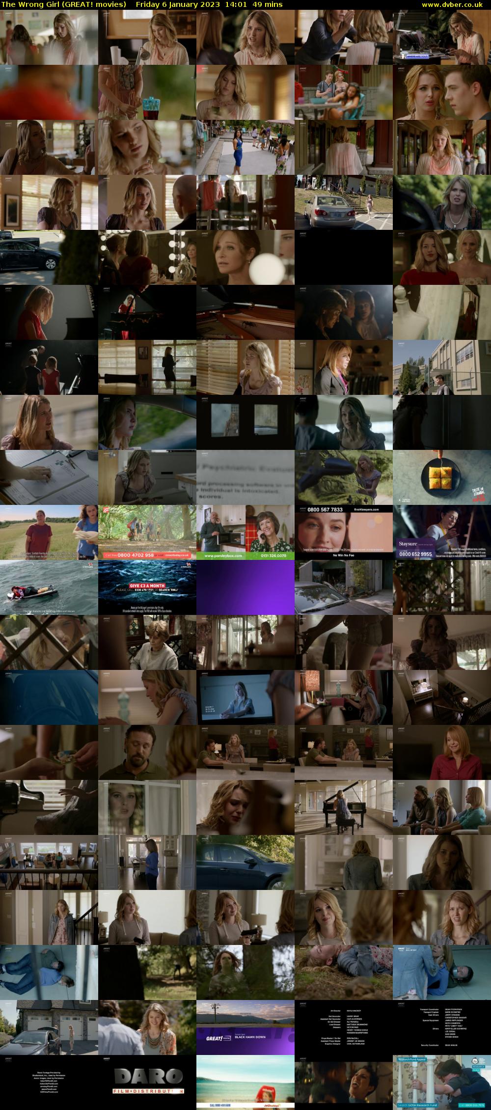 The Wrong Girl (GREAT! movies) Friday 6 January 2023 14:01 - 14:50