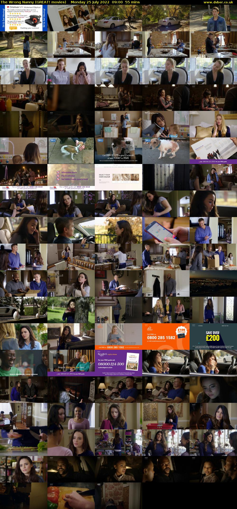 The Wrong Nanny (GREAT! movies) Monday 25 July 2022 09:00 - 09:55