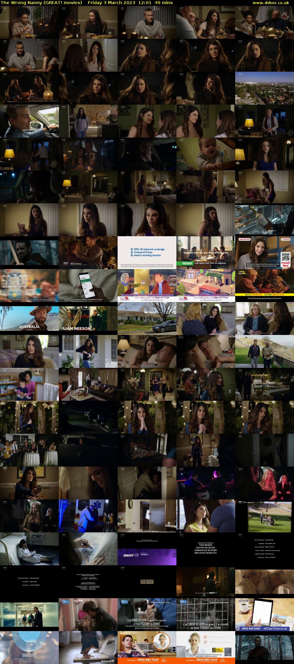 The Wrong Nanny (GREAT! movies) Friday 3 March 2023 12:01 - 12:50