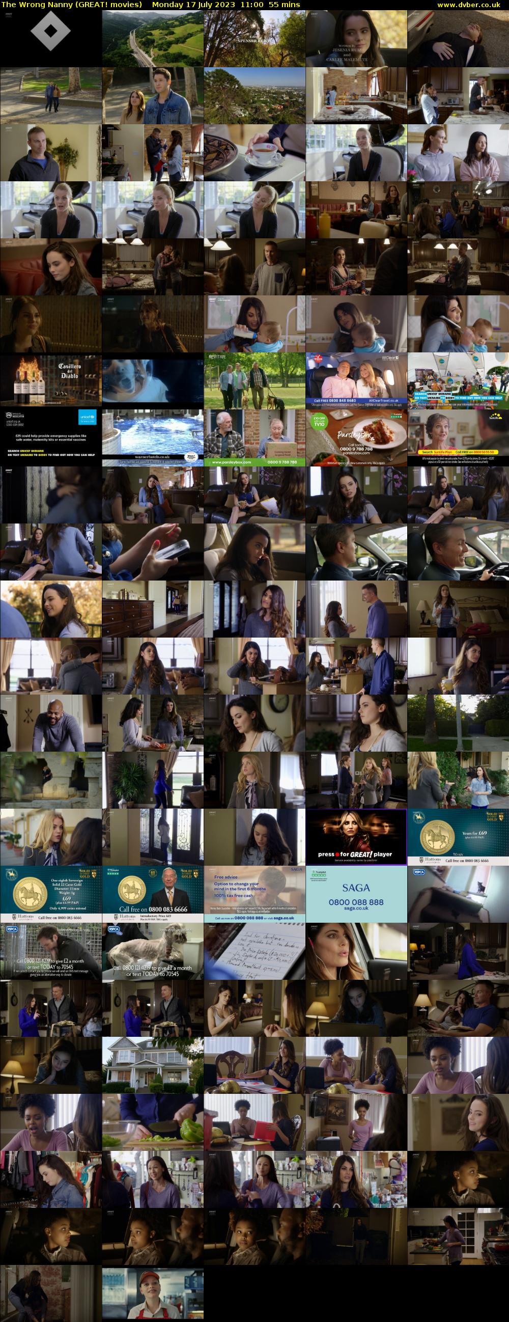 The Wrong Nanny (GREAT! movies) Monday 17 July 2023 11:00 - 11:55
