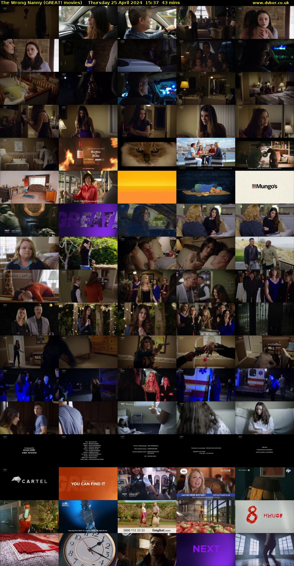 The Wrong Nanny (GREAT! movies) Thursday 25 April 2024 15:37 - 16:20