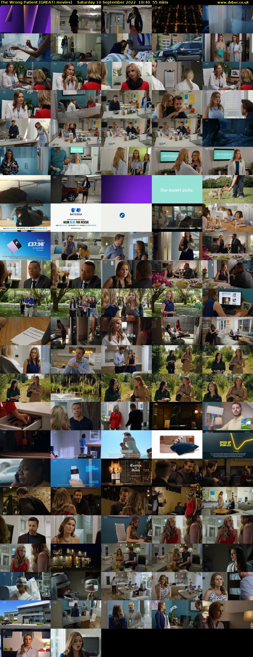 The Wrong Patient (GREAT! movies) Saturday 10 September 2022 10:40 - 11:35