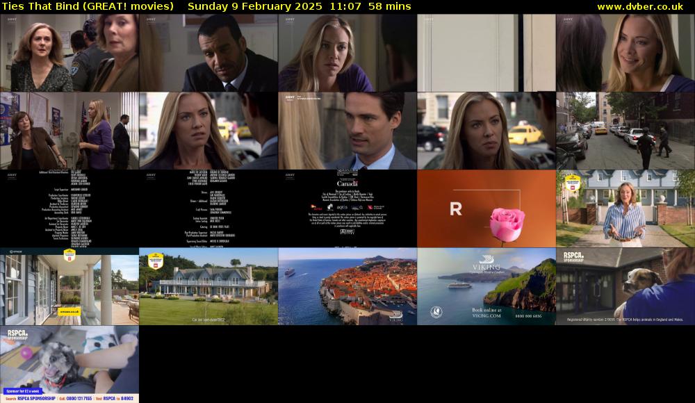 Ties That Bind (GREAT! movies) Sunday 9 February 2025 11:07 - 12:05