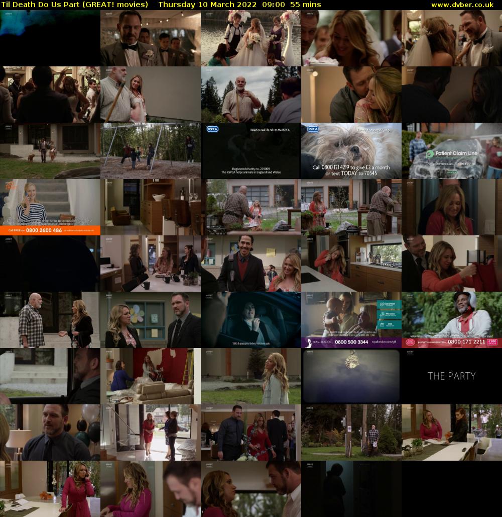 Til Death Do Us Part (GREAT! movies) Thursday 10 March 2022 09:00 - 09:55