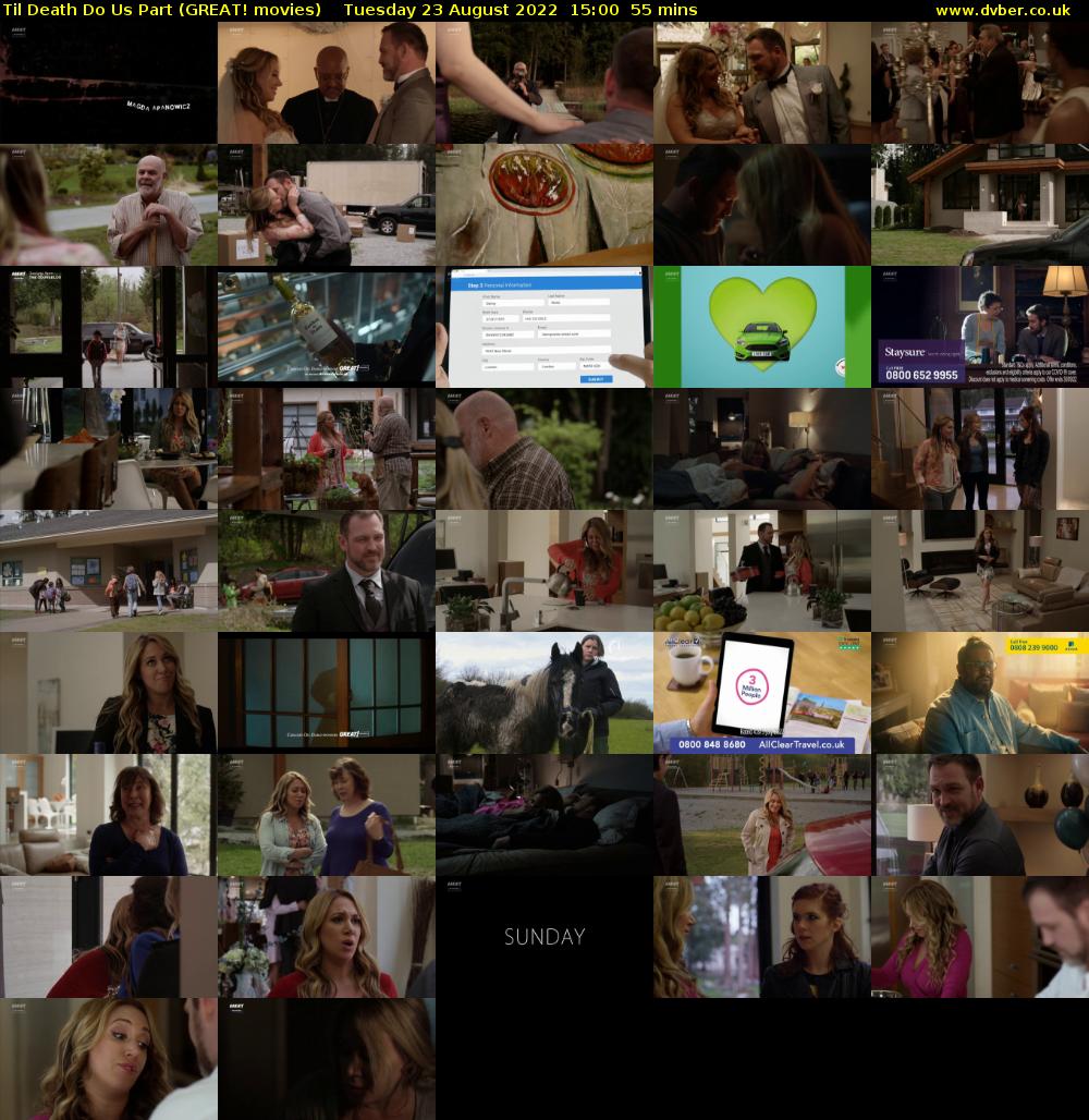 Til Death Do Us Part (GREAT! movies) Tuesday 23 August 2022 15:00 - 15:55