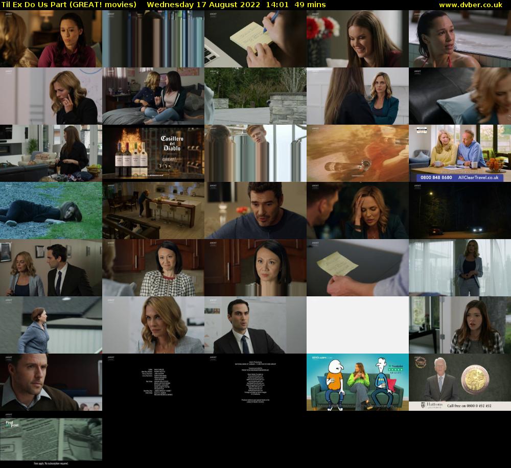 Til Ex Do Us Part (GREAT! movies) Wednesday 17 August 2022 14:01 - 14:50