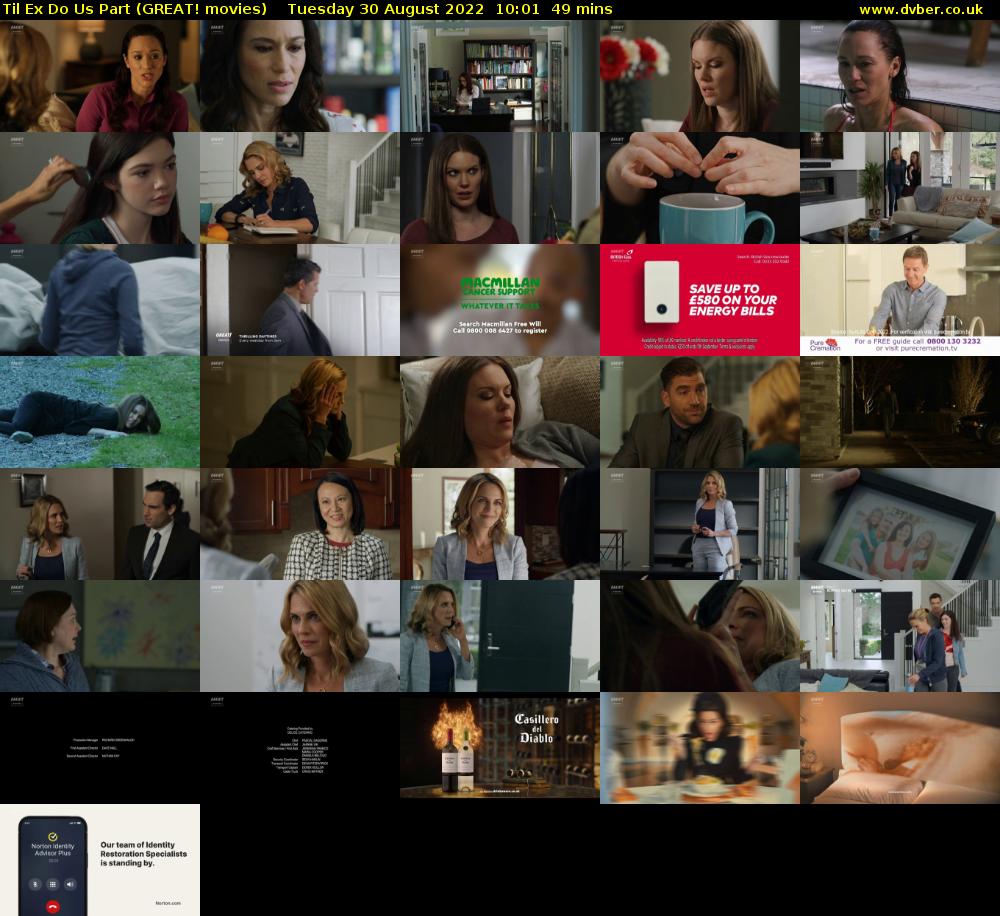 Til Ex Do Us Part (GREAT! movies) Tuesday 30 August 2022 10:01 - 10:50