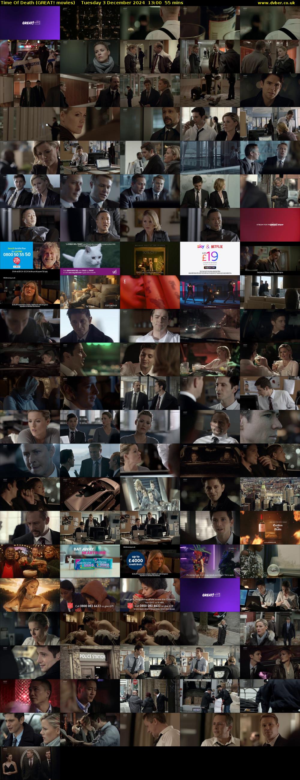 Time Of Death (GREAT! movies) Tuesday 3 December 2024 13:00 - 13:55