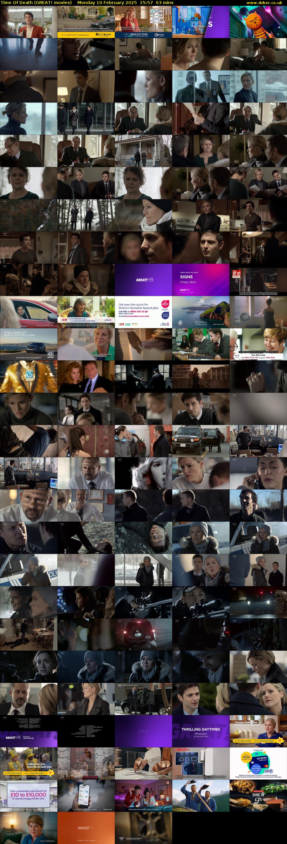 Time Of Death (GREAT! movies) Monday 10 February 2025 15:57 - 17:00