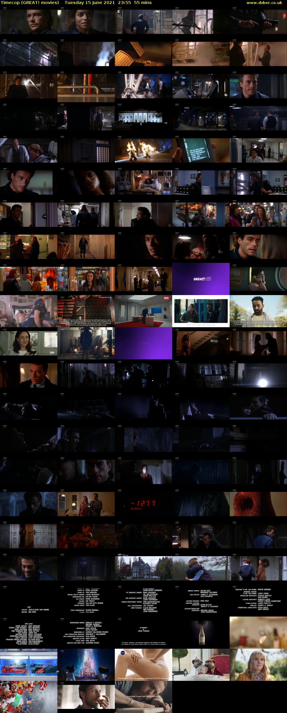 Timecop (GREAT! movies) Tuesday 15 June 2021 23:55 - 00:50
