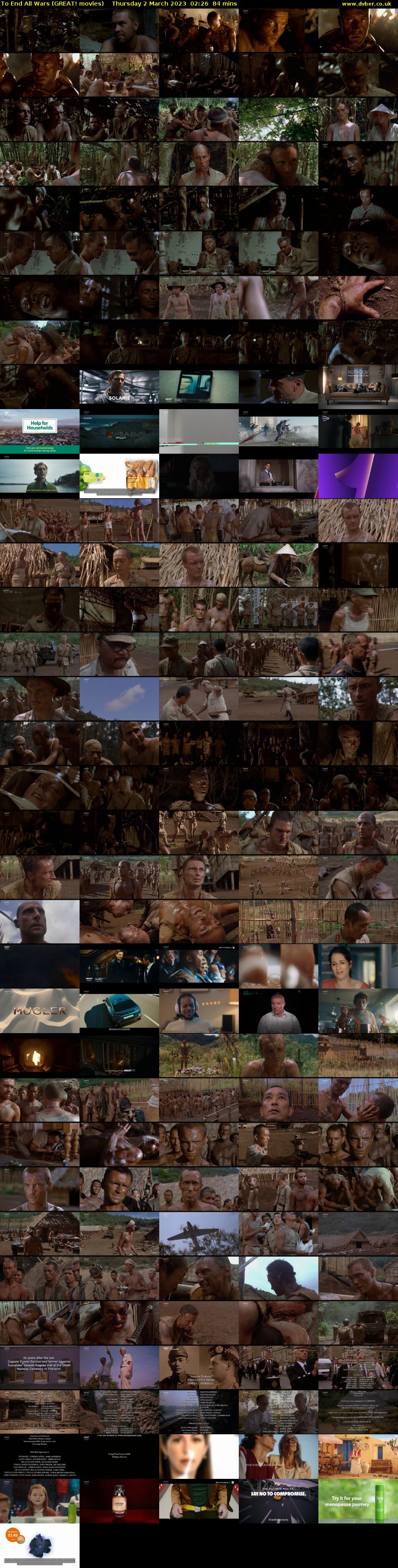 To End All Wars (GREAT! movies) Thursday 2 March 2023 02:26 - 03:50