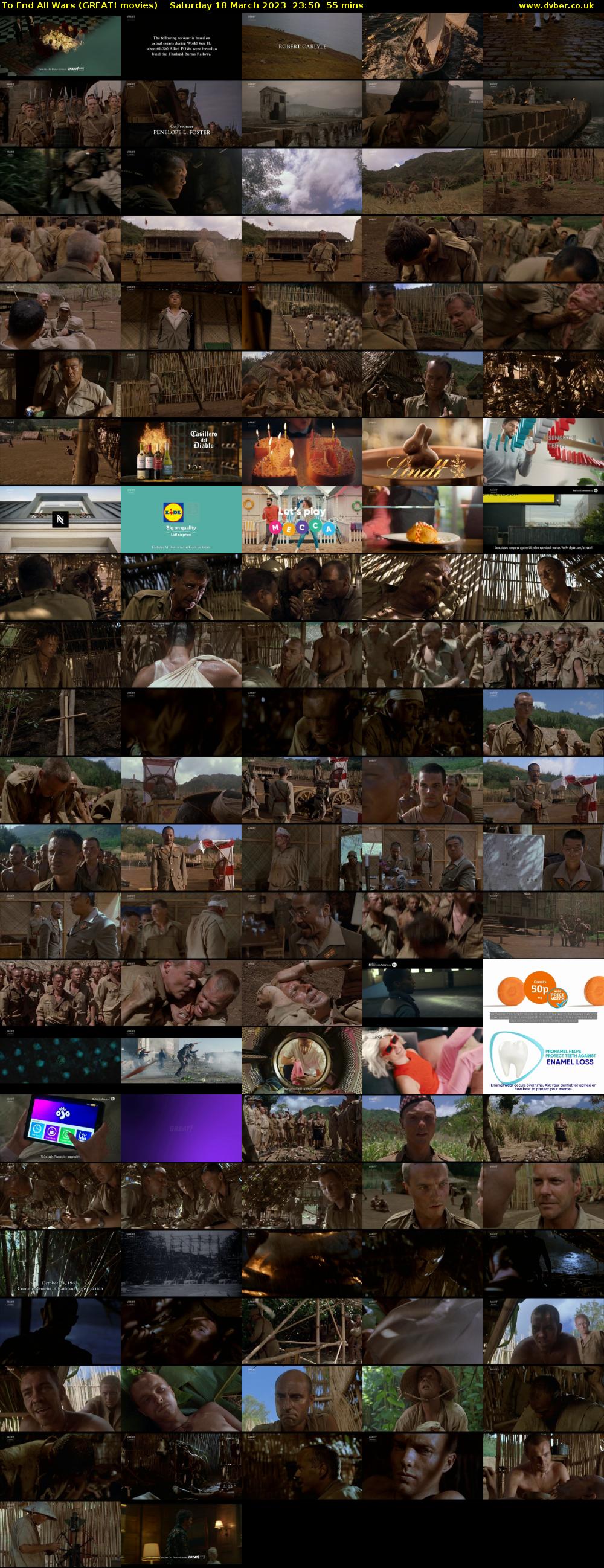 To End All Wars (GREAT! movies) Saturday 18 March 2023 23:50 - 00:45
