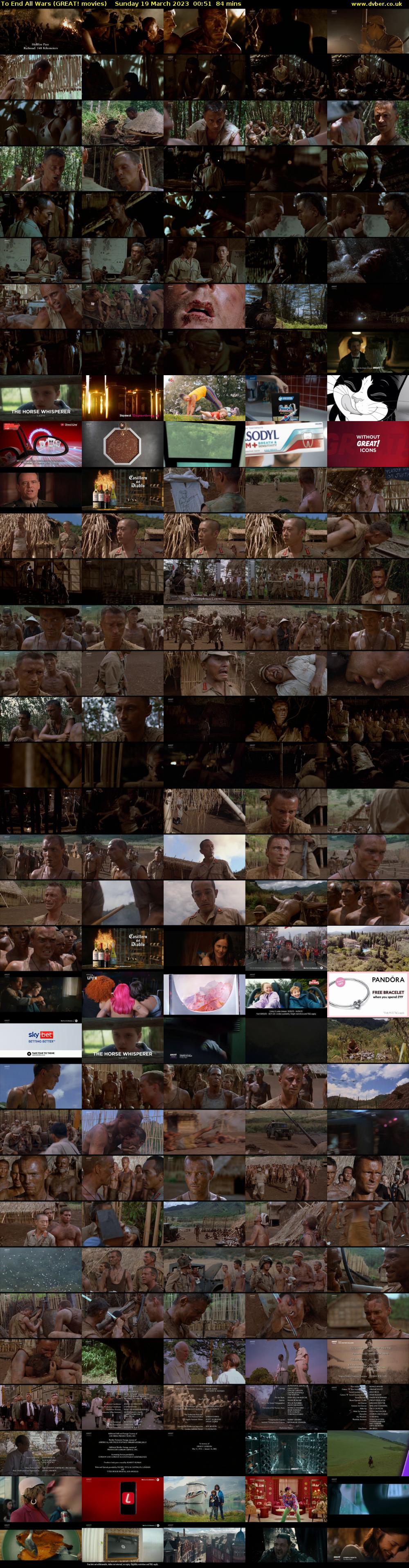To End All Wars (GREAT! movies) Sunday 19 March 2023 00:51 - 02:15