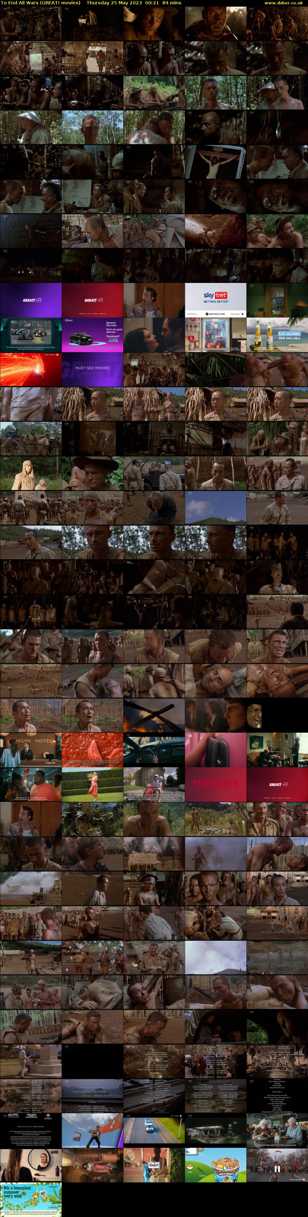 To End All Wars (GREAT! movies) Thursday 25 May 2023 00:21 - 01:45