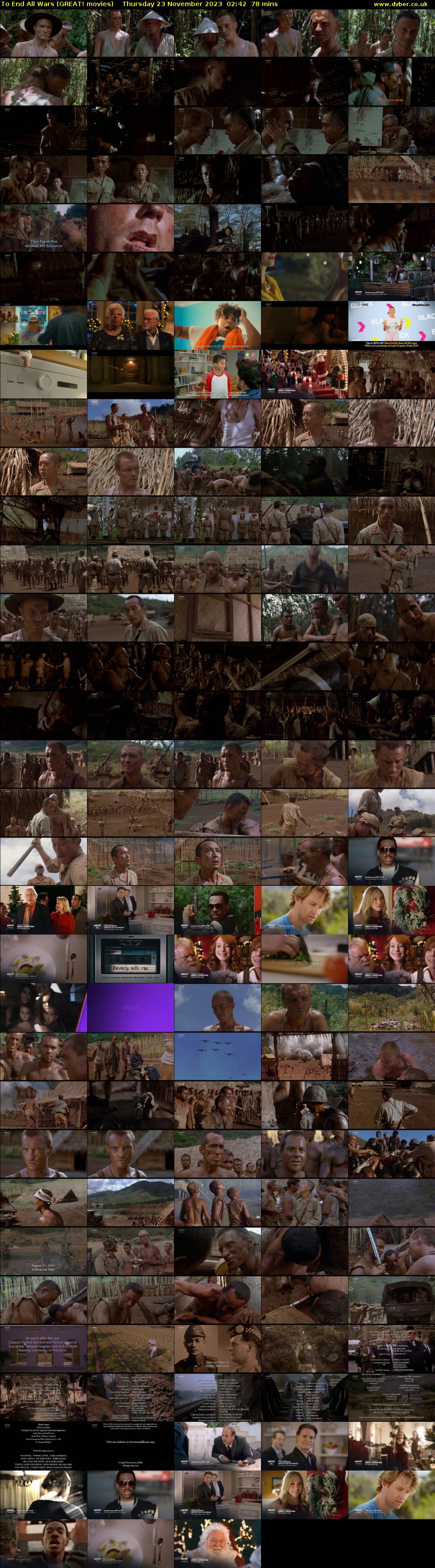 To End All Wars (GREAT! movies) Thursday 23 November 2023 02:42 - 04:00