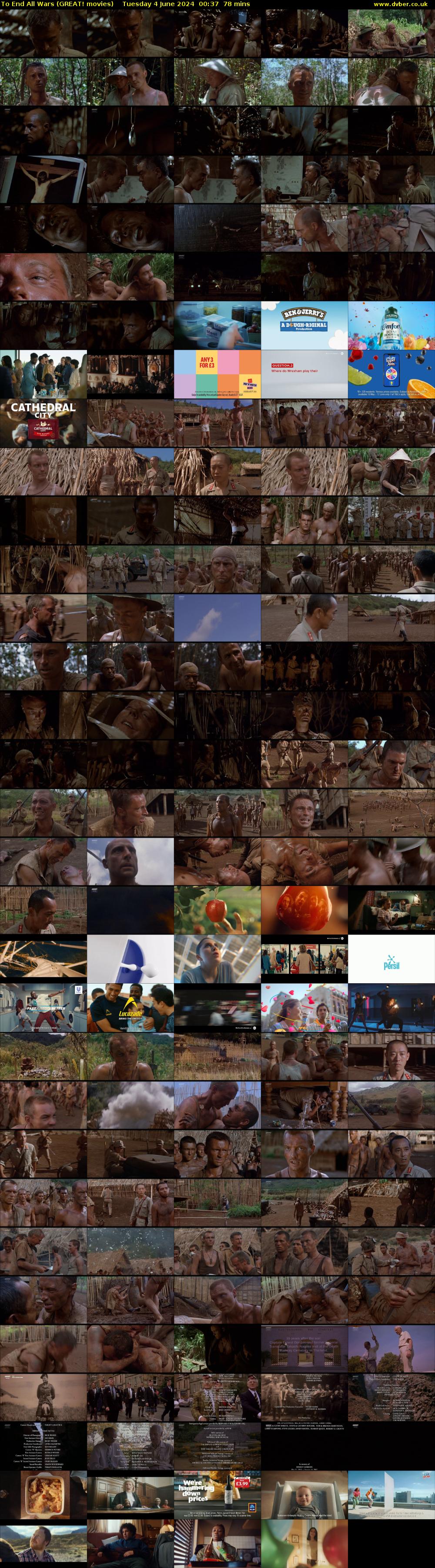 To End All Wars (GREAT! movies) Tuesday 4 June 2024 00:37 - 01:55