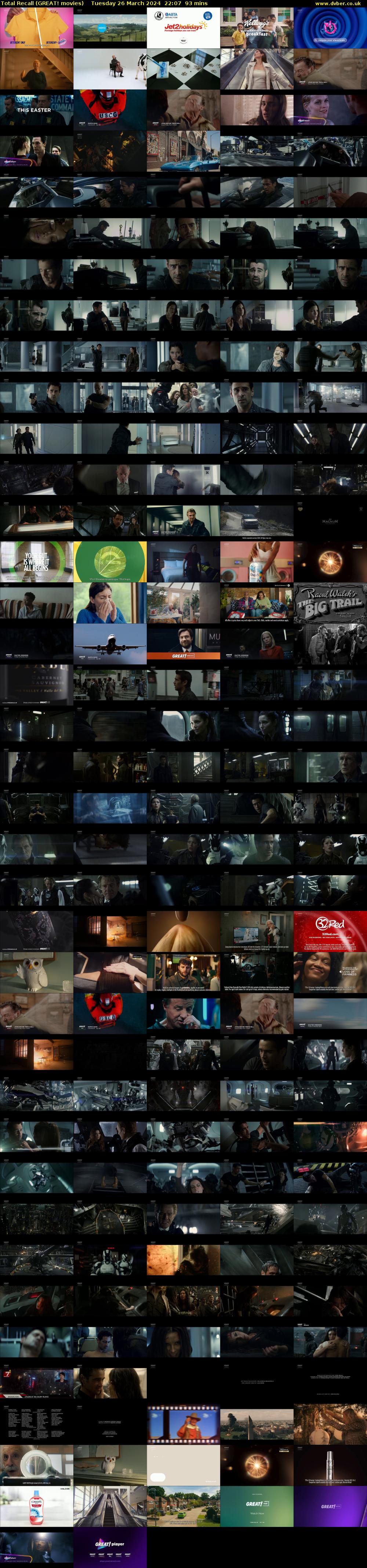 Total Recall (GREAT! movies) Tuesday 26 March 2024 22:07 - 23:40