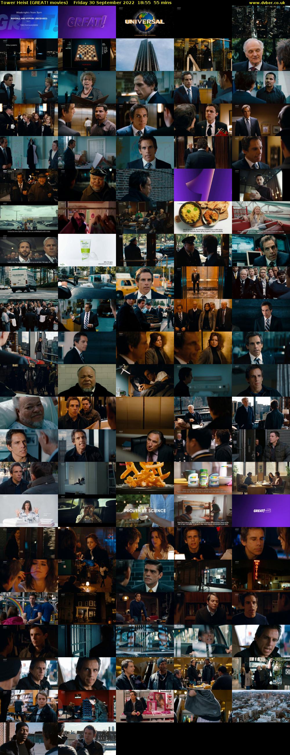 Tower Heist (GREAT! movies) Friday 30 September 2022 18:55 - 19:50