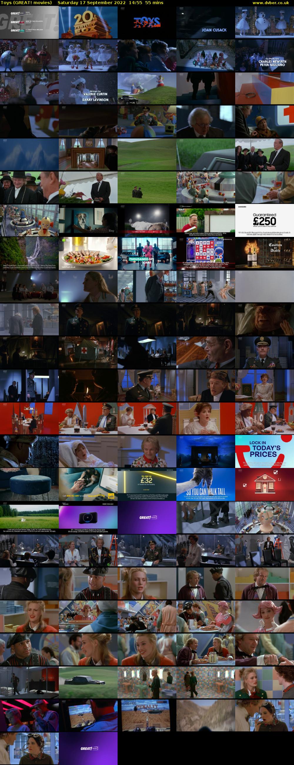Toys (GREAT! movies) Saturday 17 September 2022 14:55 - 15:50