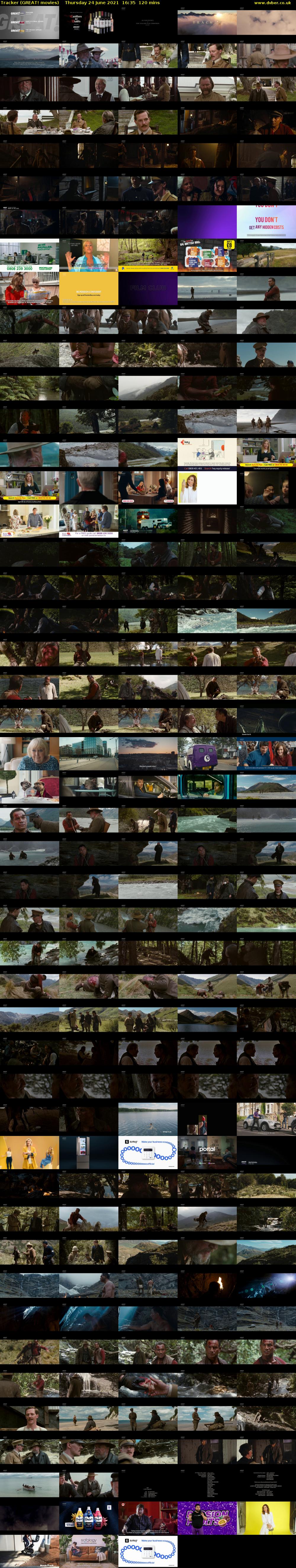 Tracker (GREAT! movies) Thursday 24 June 2021 16:35 - 18:35