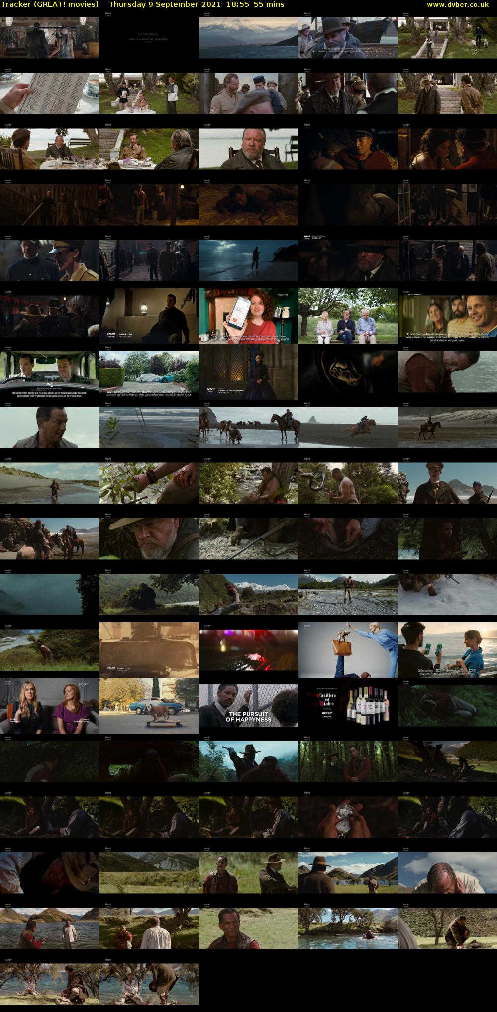 Tracker (GREAT! movies) Thursday 9 September 2021 18:55 - 19:50