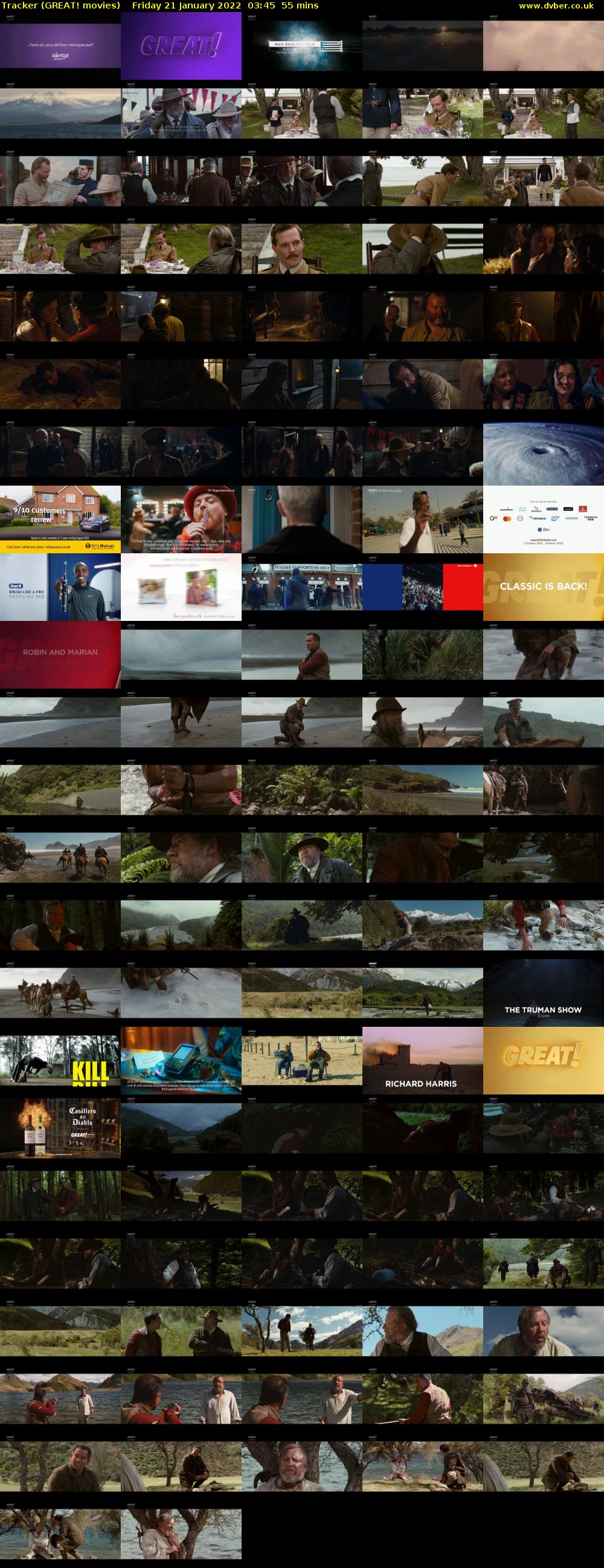 Tracker (GREAT! movies) Friday 21 January 2022 03:45 - 04:40