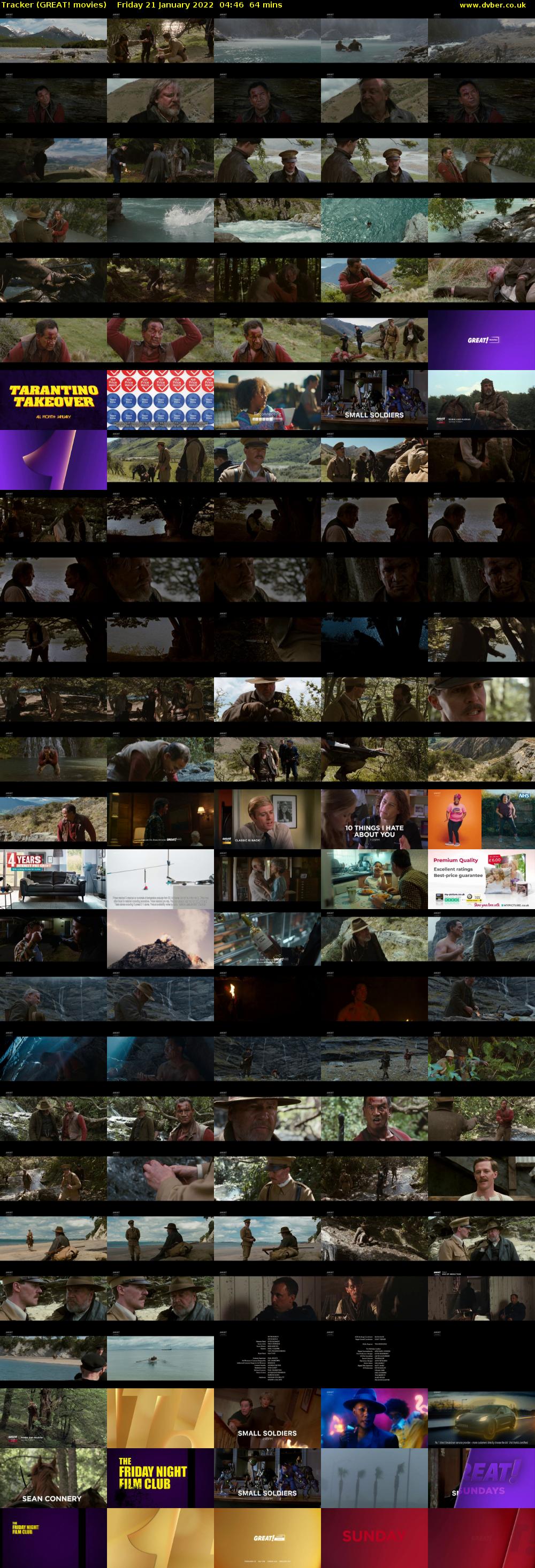 Tracker (GREAT! movies) Friday 21 January 2022 04:46 - 05:50