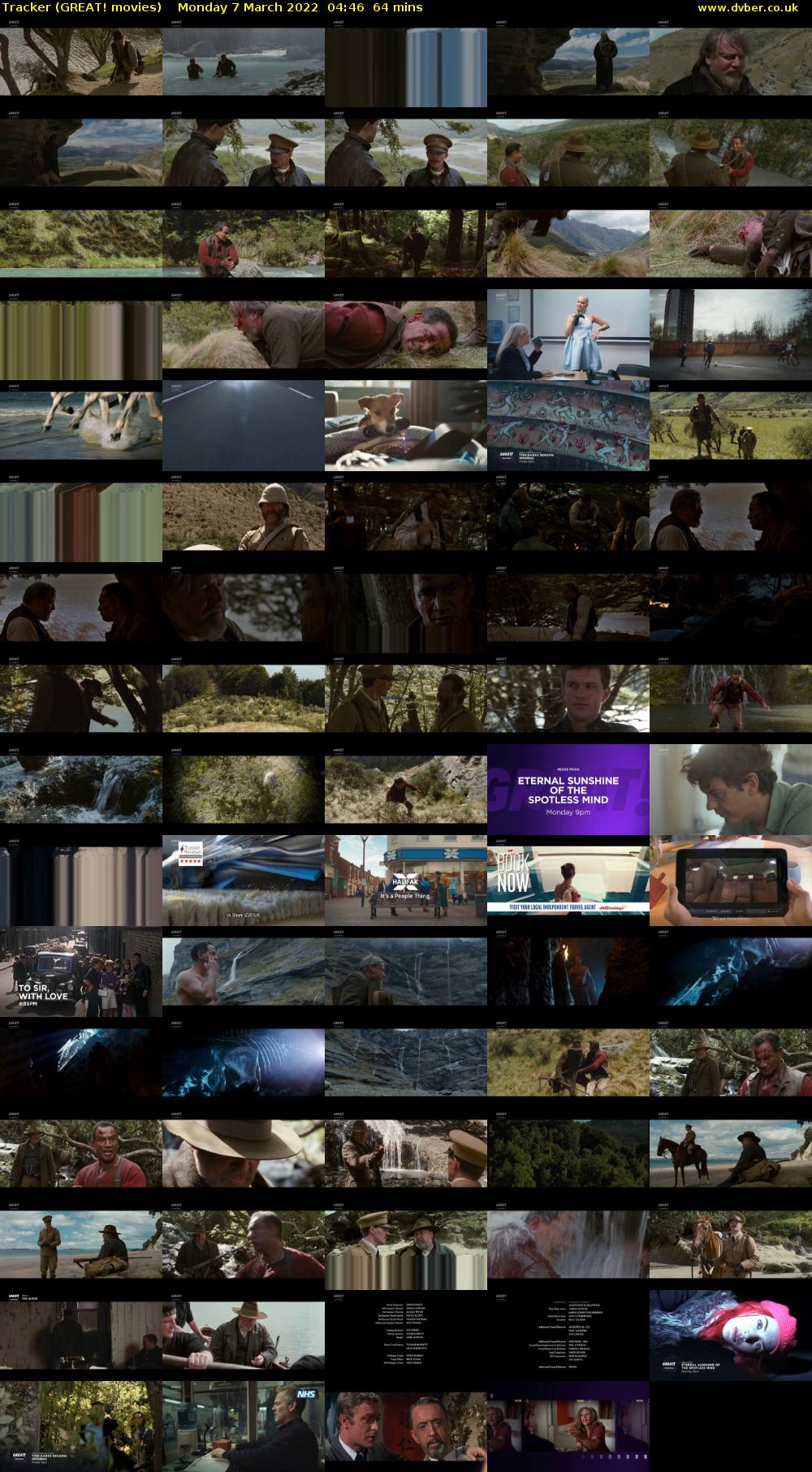 Tracker (GREAT! movies) Monday 7 March 2022 04:46 - 05:50