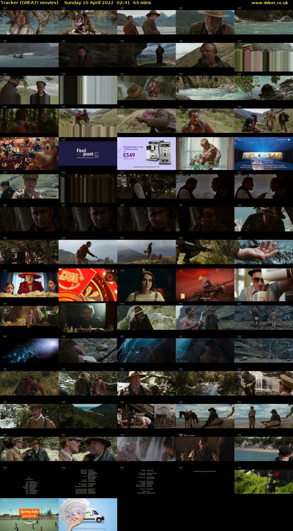 Tracker (GREAT! movies) Sunday 10 April 2022 02:41 - 03:45