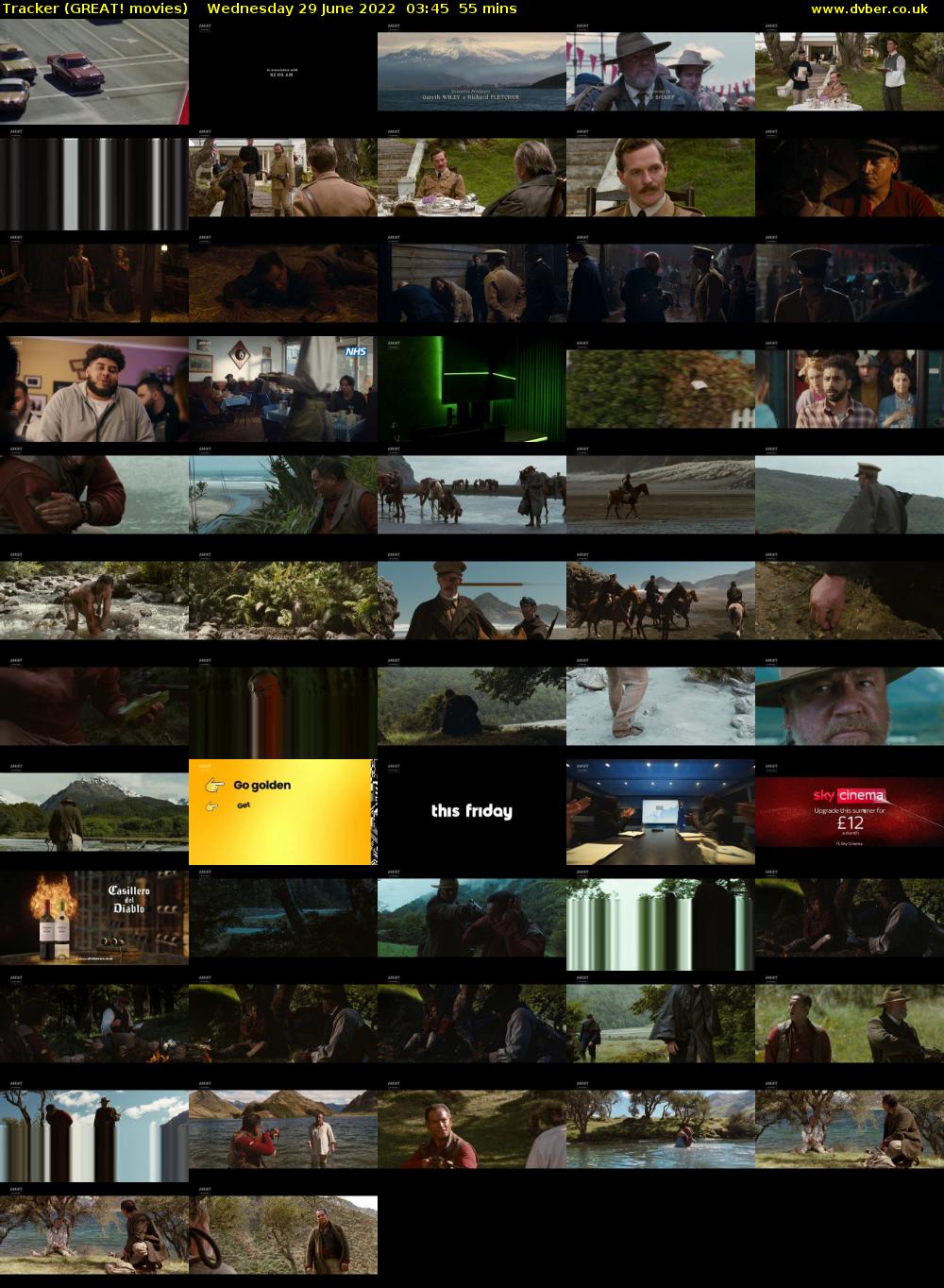 Tracker (GREAT! movies) Wednesday 29 June 2022 03:45 - 04:40