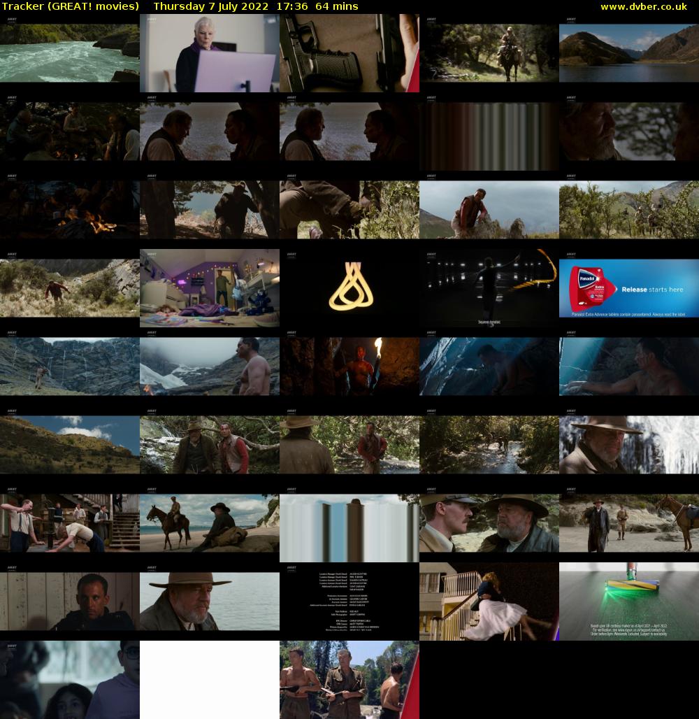 Tracker (GREAT! movies) Thursday 7 July 2022 17:36 - 18:40