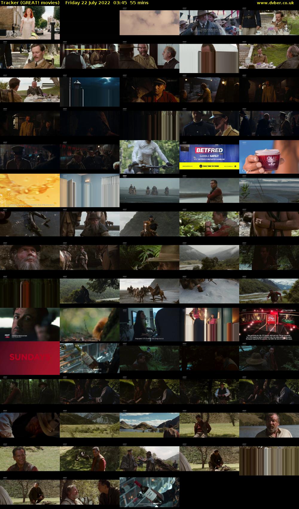 Tracker (GREAT! movies) Friday 22 July 2022 03:45 - 04:40