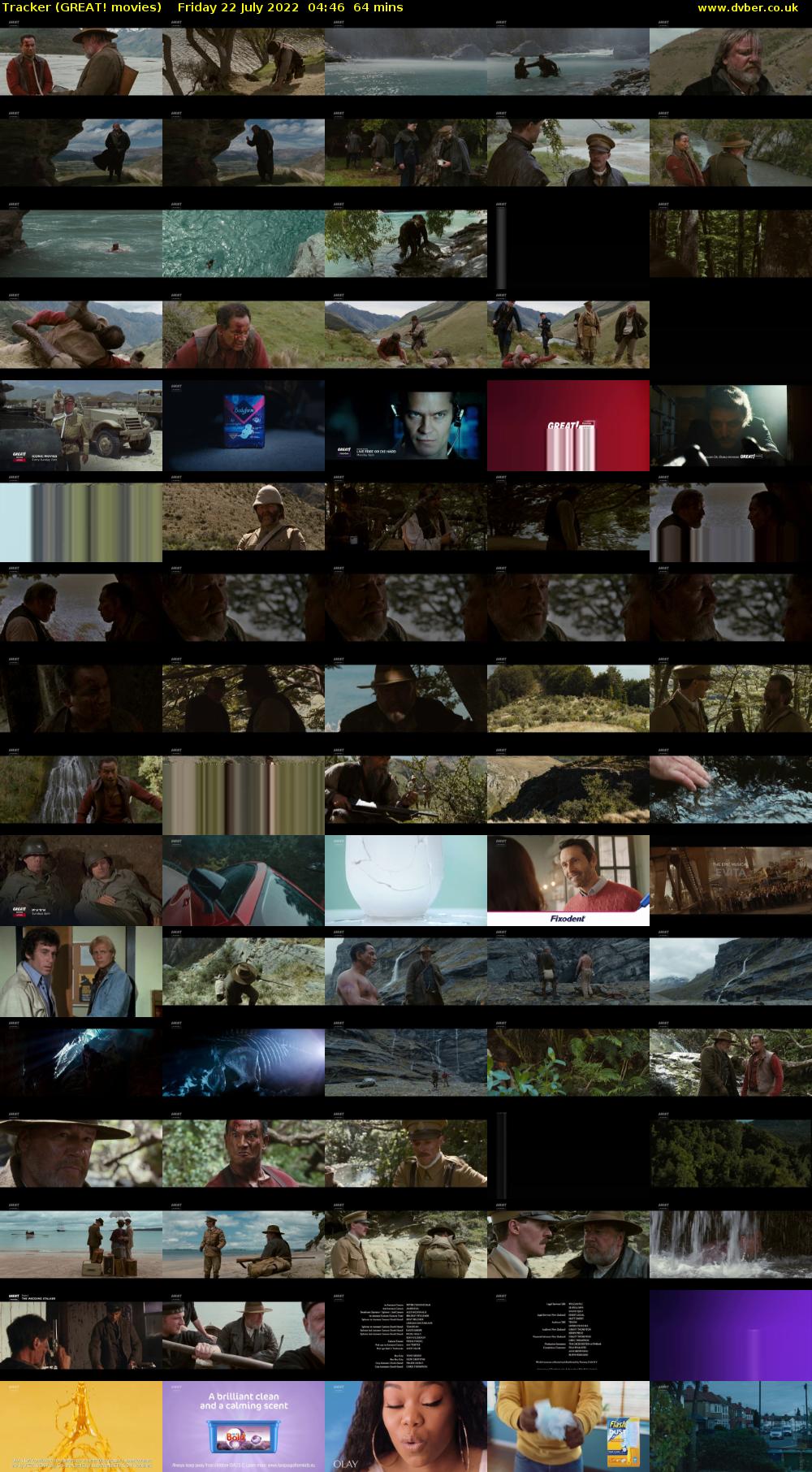 Tracker (GREAT! movies) Friday 22 July 2022 04:46 - 05:50