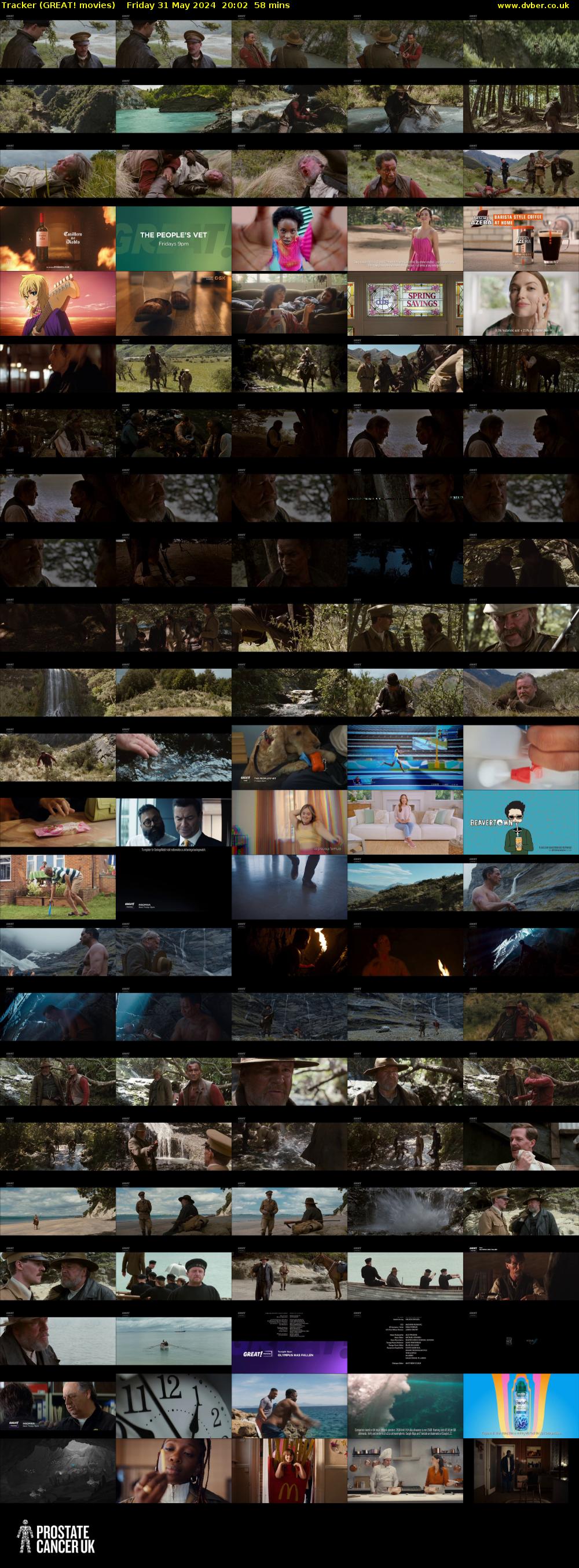 Tracker (GREAT! movies) Friday 31 May 2024 20:02 - 21:00