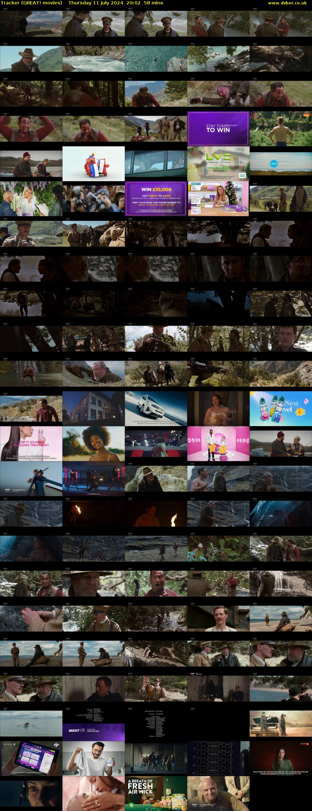 Tracker (GREAT! movies) Thursday 11 July 2024 20:02 - 21:00